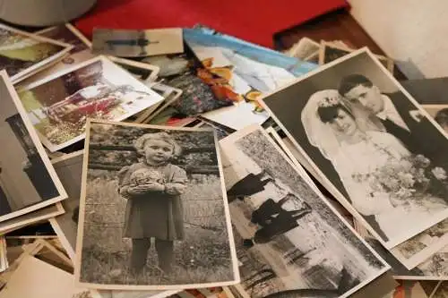 Konvolut alter Fotos - Personen, Familie, Orte usw. 