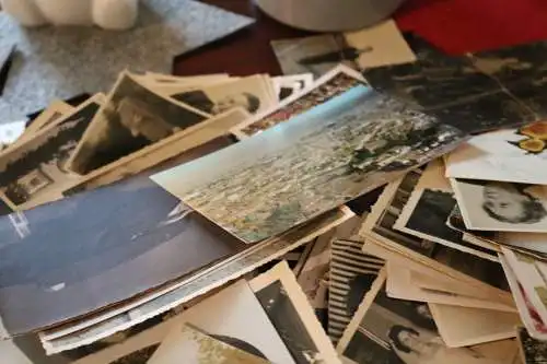 Konvolut alter Fotos - Personen, Familie, Orte usw. 