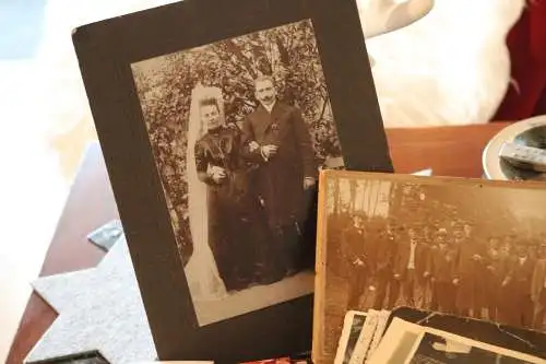 Konvolut alter Fotos - Personen, Familie, Orte usw. 