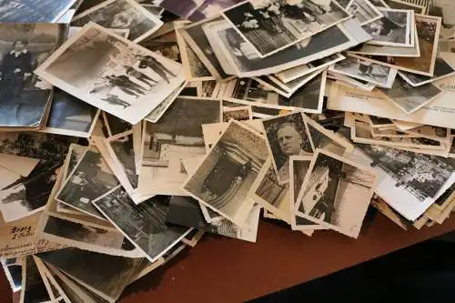 Konvolut alter Fotos - Personen, Familie, Orte usw. 