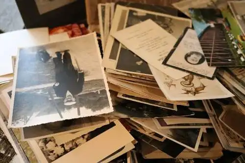 Konvolut alter Fotos - Personen, Familie, Orte usw. 