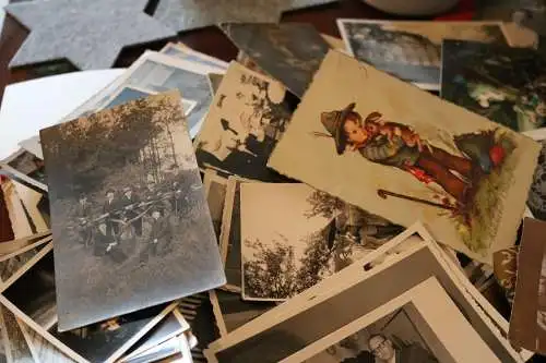 Konvolut alter Fotos - Personen, Familie, Orte usw. 