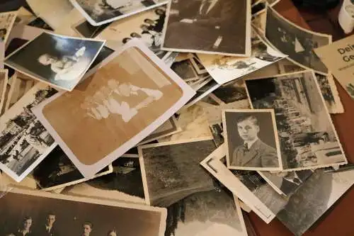 Konvolut alter Fotos - Personen, Landschaften usw. 