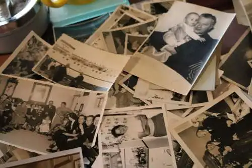 Konvolut alter Fotos - Personen, Landschaften usw. 