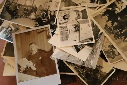Konvolut alter Fotos - Personen, Landschaften usw. 