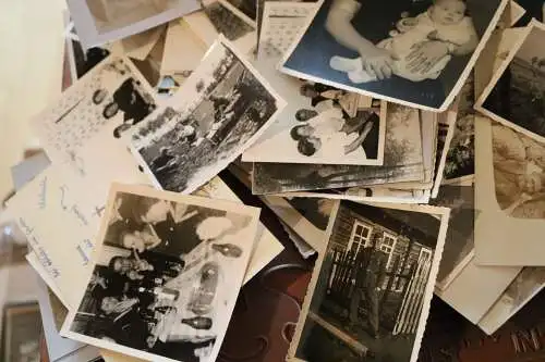 Konvolut alter Fotos - Personen, Landschaften usw. 