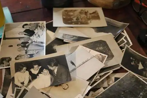 Konvolut alter Fotos - Personen, Landschaften usw. 