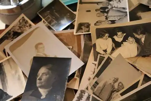 Konvolut alter Fotos - Personen, Landschaften usw. 
