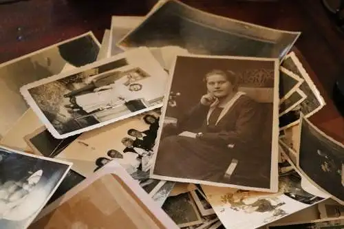 Konvolut alter Fotos - Personen, Landschaften usw. 