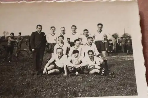 tolles altes Foto - Fussball Mannschaft ?? Recklinghausen - 30-50er Jahre ?