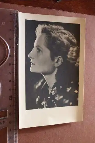 tolles altes Foto - Portrait hübsche Frau - 30-50er Jahre ?