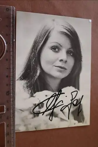 tolle alte Karte Sängerin Elfi Graf   original signiert 