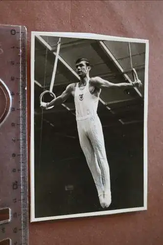 tolle Karte Helmut Tepasse Turner  Olympia   orignial signiert 