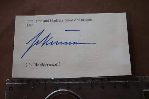 tolle alte Signatur Josef Neckermann Dressurreiten