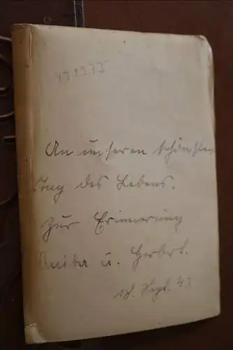 tolles altes Hochzeitsfoto eines Soldaten  1943
