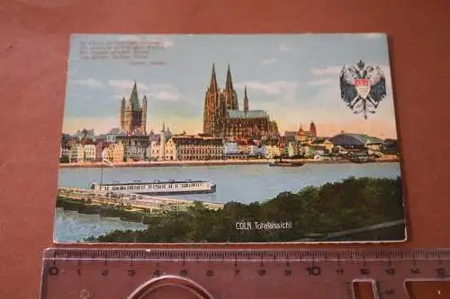 Tolle alte Karte  - Cöln Köln Totalansicht 1914