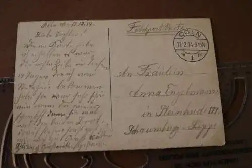 tolle alte Karte  - Cöln Köln Totalansicht 1914