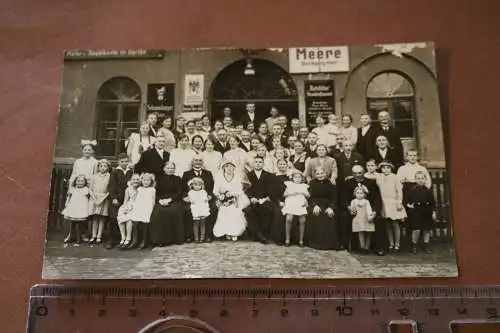 tolles altes Foto - Hochzeitsgesellschaft Ratskeller Strandrestaurant Steinhude 
