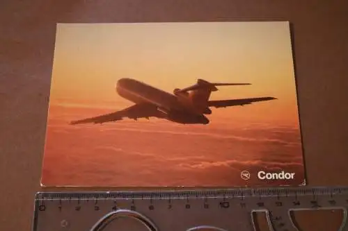 tolle ältere Karte - Condor Boeing 727