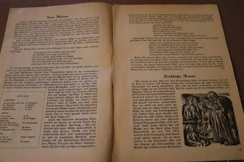 altes Heftchen - Tellus Bogen - 1957 - Heiterkeit ist der Himmel 