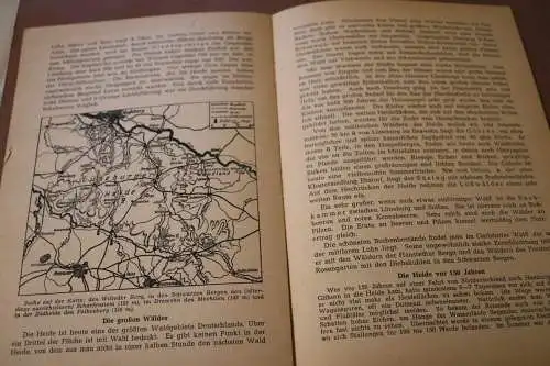 altes Heftchen - Heimatkunde Niedersachsen - Arbeitsbogen 4. Klasse - Alter ??