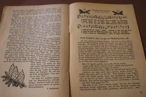 Altes Heftchen - Junge Welt - Vom lieben Weihnachtsfest - Alter ??