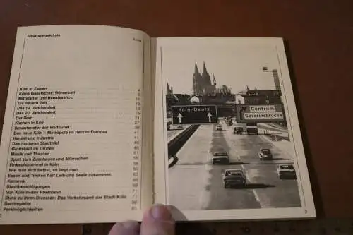 tolles altes Informationsheft - Köln  80er Jahre ??