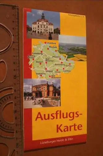 Ausflugskarte - Lüneburger Heide & Elbe  2004