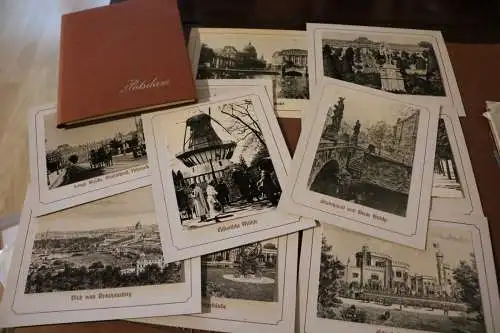 tolle alte Mappe - Potsdam - mit Aufnahmen B. Blumrich - 80er Jahre - 10 Bilder 