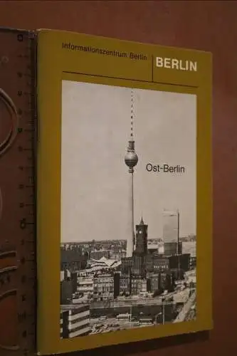 tolles altes Informationsheft - Berlin - Ost-Berlin  1981