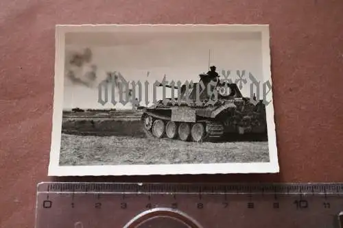 tolles altes Foto Kleinbildserie SdKfz Panther Panzer Turmnummer 501