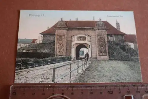 tolle alte Karte Pfalzburg in Lothringen französische Tor  1900-1910