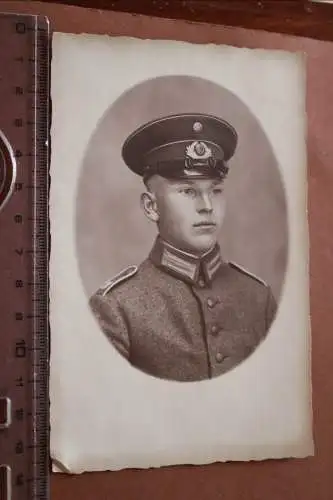 tolles altes Foto - Portrait eines jungen Soldaten der Reichswehr 