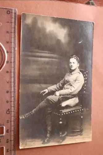 tolles altes Foto - Portrait eines Soldaten 79 ?? Inf.Regt. 