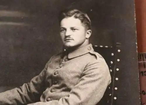 tolles altes Foto - Portrait eines Soldaten 79 ?? Inf.Regt. 