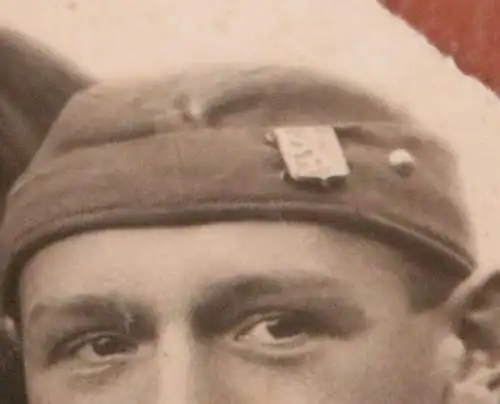 fünf tolle alte Fotos - Soldat mit unbek. Uniform und Privatfotos 