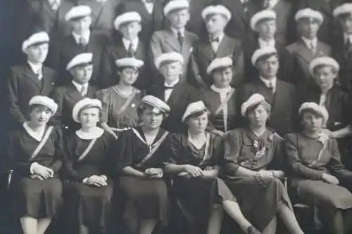 tolles altes Gruppenfoto - Studenten ?? Schüler ??? Rosenheim 1938