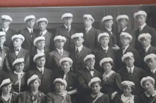 tolles altes Gruppenfoto - Studenten ?? Schüler ??? Rosenheim 1938