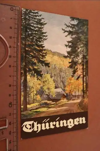 tolle alte Karte - Waldansicht - Thüringen - Alter ???