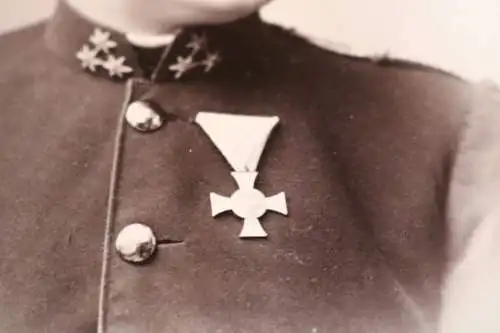 tolles altes Kabinettfoto - österr. Soldat mit Orden - Wien 