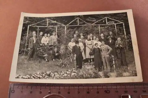 tolles altes Foto - Betriebsausflug der Firma W. Oldenburg aus Cuxhaven ? 1936