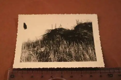 altes Foto - zerstörter Bunker ???? keine Ahnung 