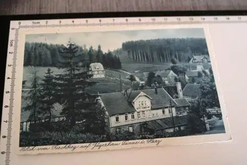 Tolle alte Karte - Harz - Jägersborn Tanne - Hotel Tanner-Hof -  1910-20 ?