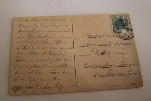 tolle alte Karte - Gartenstadt Wilmersdorf - Friedenau  1910-20 ??