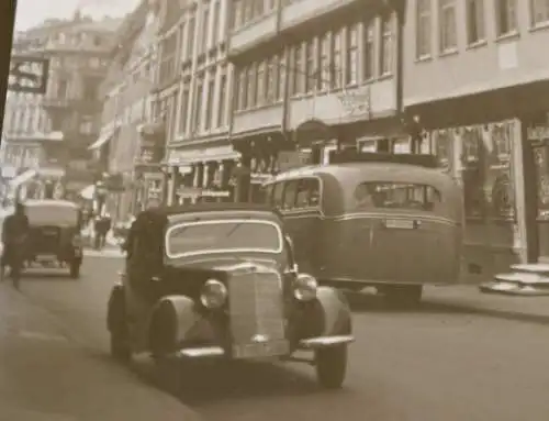 zwei tolle alte Negative - Häuser Geschäfte Hessen-Nassau - Ferdinand Schott ?