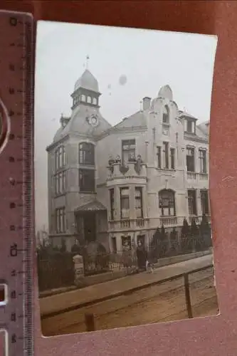 Altes Foto - mir leider unbekanntes Haus - Gebäude - 1900-1920 ?? Ort ??