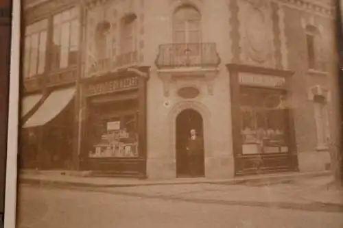 tolles altes Foto -  Frankreich - Ham / Somme - Apotheke 1932