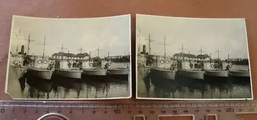 zwei tolle alte Fotos - Schnellboote der F Klasse im Schillsee ?? 
