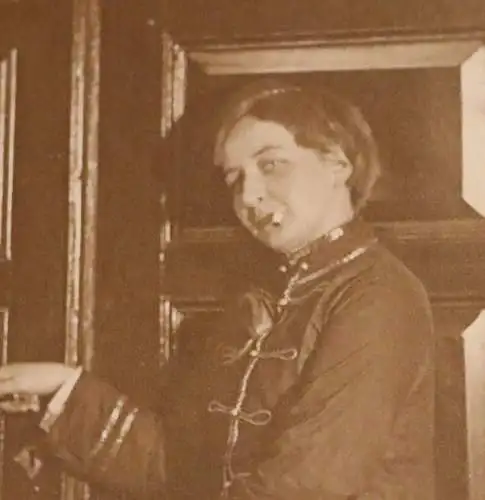 tolles altes Foto Frau im Kostüm - Schauspielerin ? 20-30er Jahre