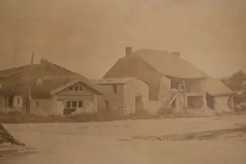 Tolles altes Foto - Gebäude  Häuser  in Moronvilliers